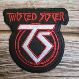 3/13$  Twisted Sister Hair Metal 80's Rock Embroidered Iron on Patch